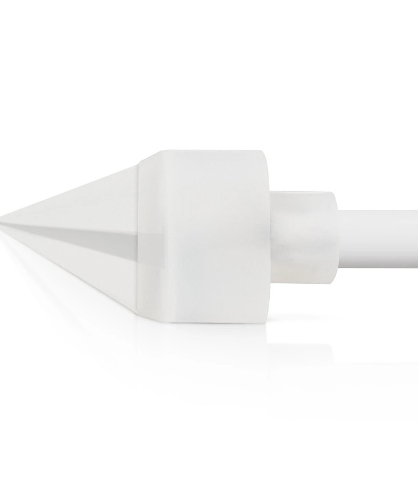 kelvo® NEONPRO KLV-101-0064 Γωνιακή Τάπα Σύνδεσης Τροφοδοσίας για Neon Flex Αδιάβροχο IP65 - Μ1.2 x Π1.4 x Υ1.4cm